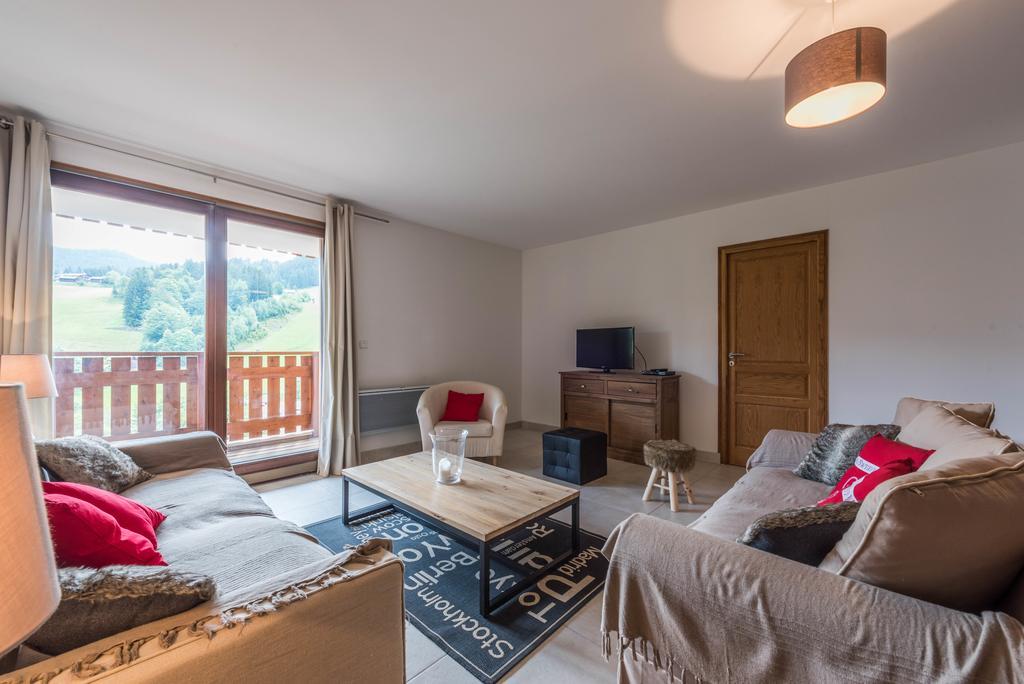 Apartament Les Terrasses De Perrieres Les Gets Zewnętrze zdjęcie